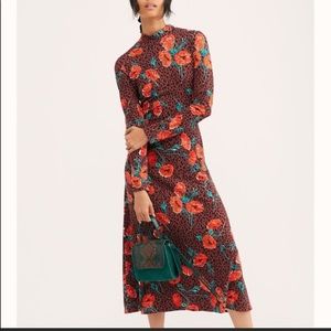 Free people retro romance midi dress